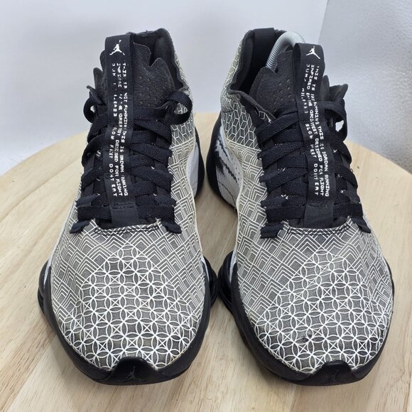 Mens Size 9 - Jordan Air Zoom Renegade Black White Sneakers Shoes Nike - Picture 4 of 11